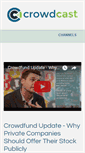 Mobile Screenshot of crowdcastnetwork.com
